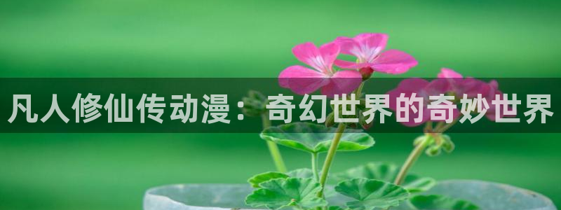 韩漫高分漫画：凡人修仙传动漫：奇幻世界的奇妙世界配图